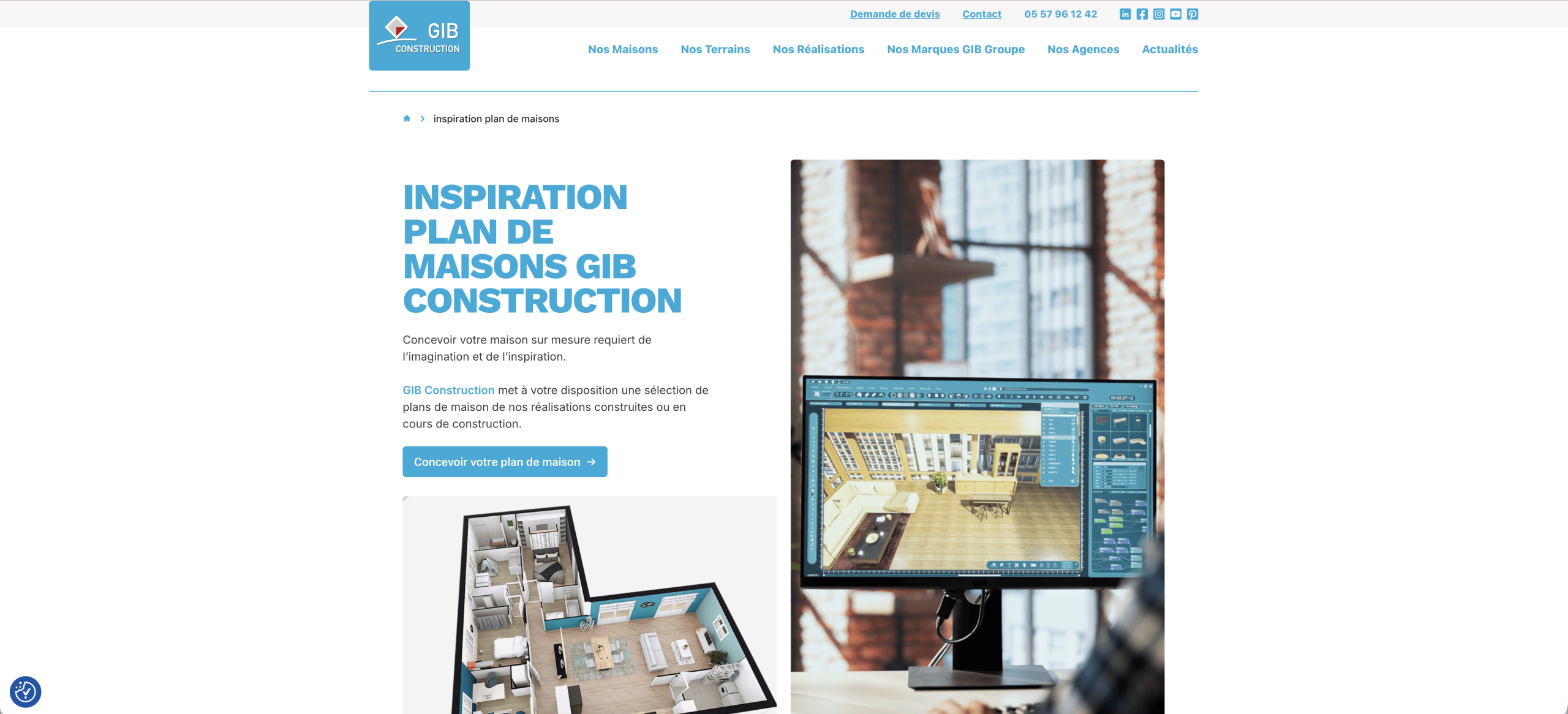 GIB Construction, constructeur de maisons clé en main dans le Sud-Ouest
